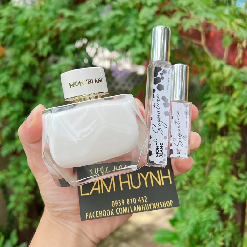 Nước hoa Nữ MONTBLANC SIGNATURE 5ml - 10ml