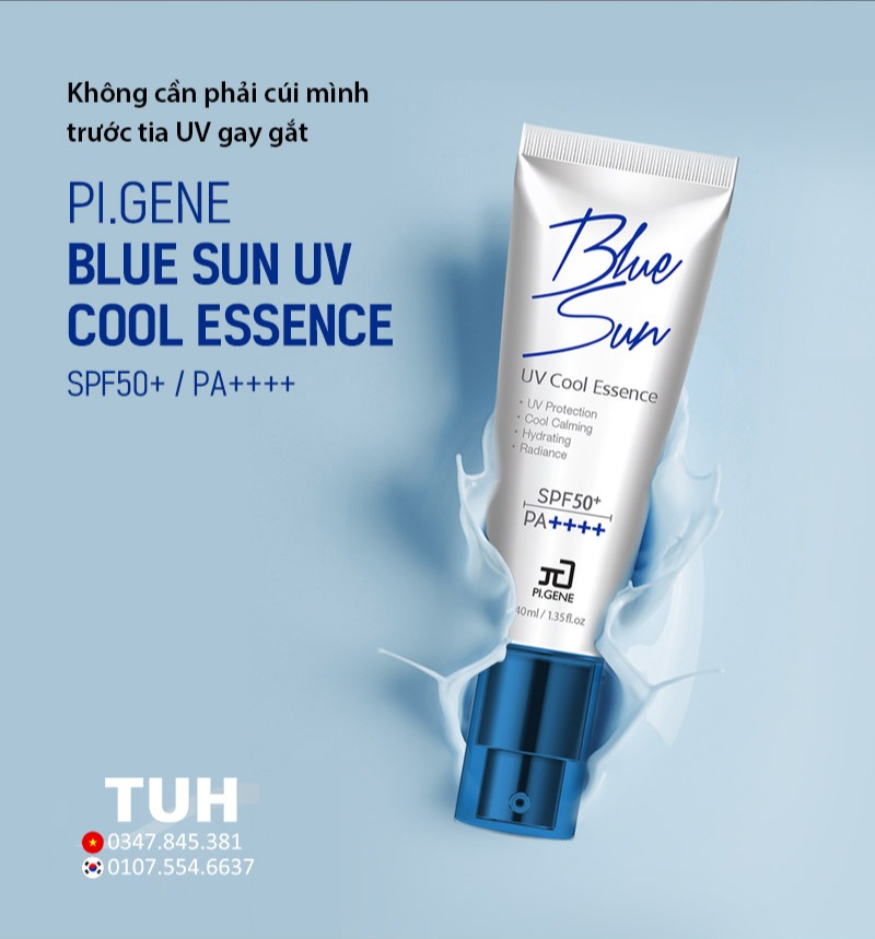 Kem chống nắng Blue sun UV cool essence