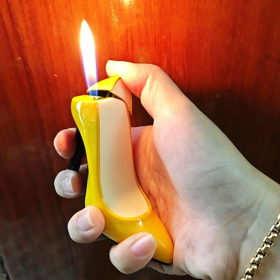 BẬT LỬA HÌNH CHIẾC GIÀY CAO GÓT (CHIẾC GUỐC) - (XÀI GAS)