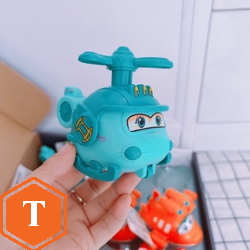 ĐỒ CHƠI! BIỆT ĐỘI MÁY BAY CHẠY CÓT CHO BÉ