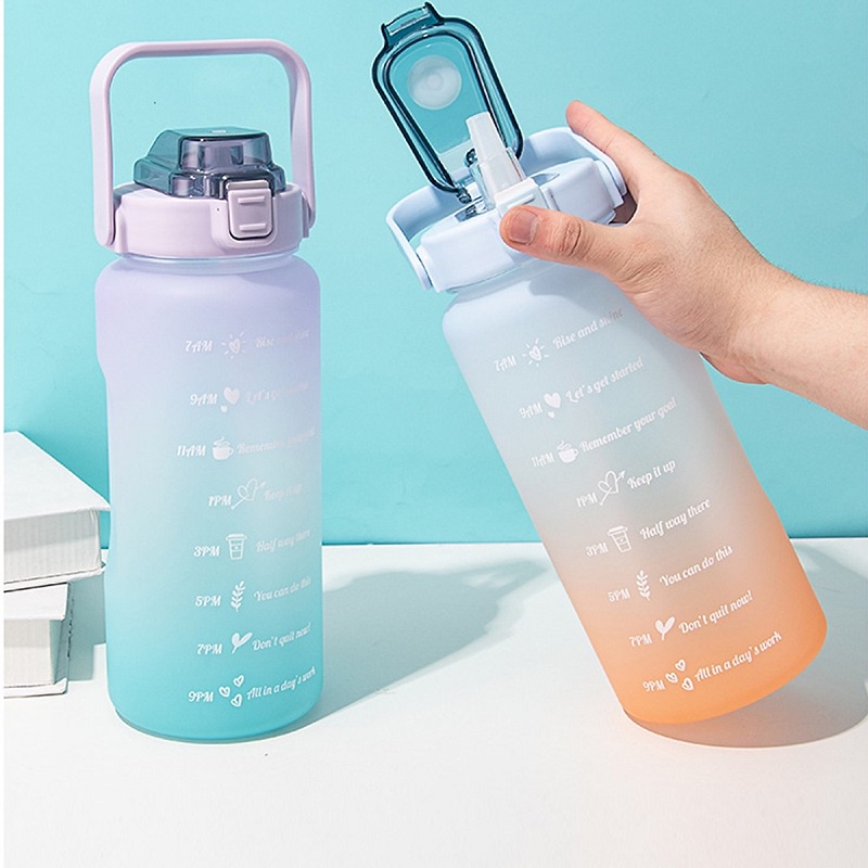 Bình nước 2 lít có vạch báo giờ, Bình nước 2 lít chia vạch