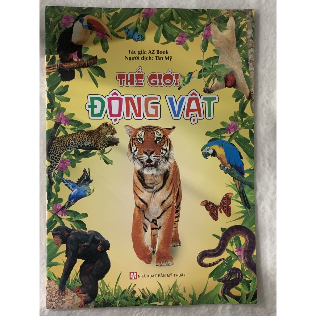 Tân việt - sách - quyển tranh - thế giới động vật