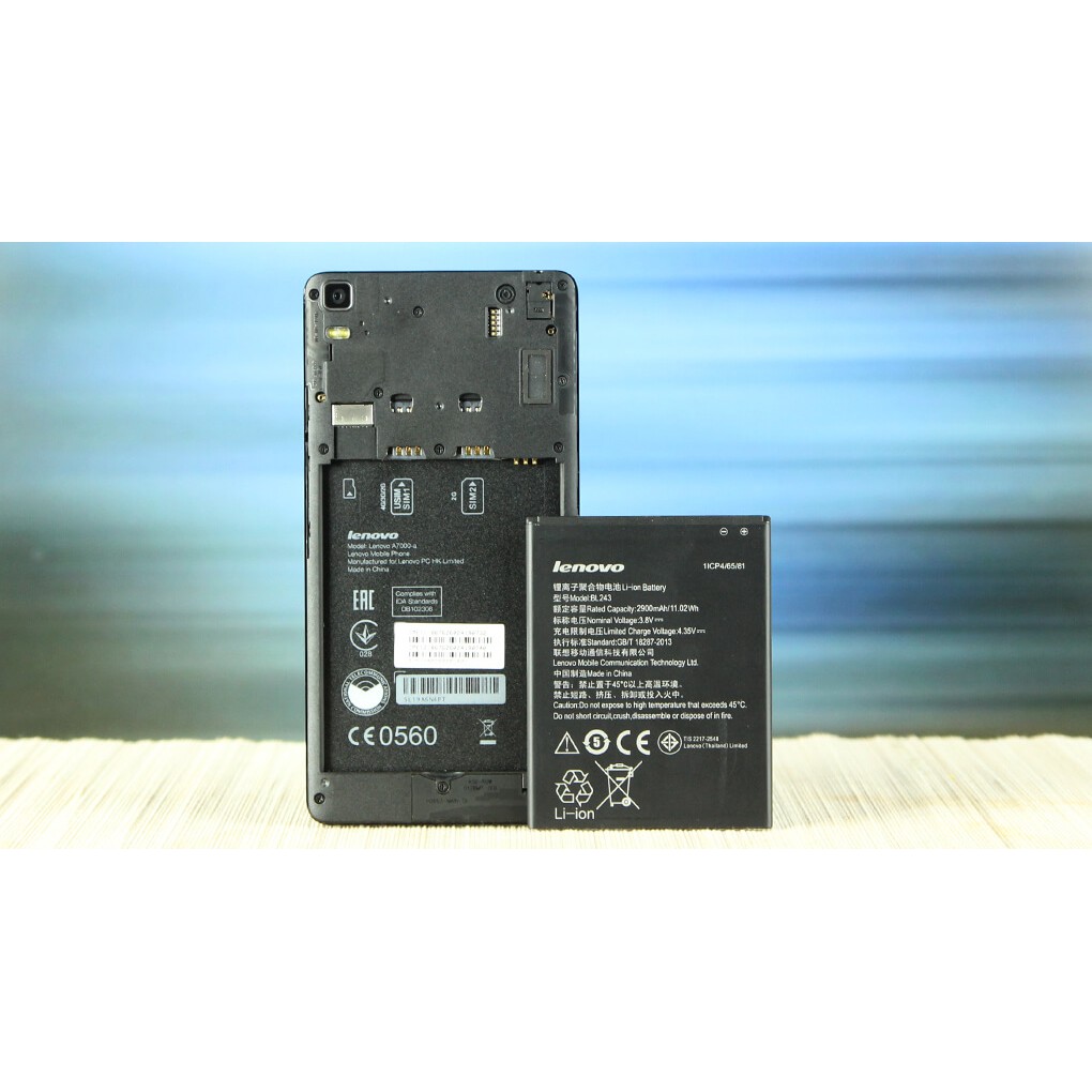 Pin Lenovo A7000, A7000 Plus (BL243) Dung Lượng 3000mAh