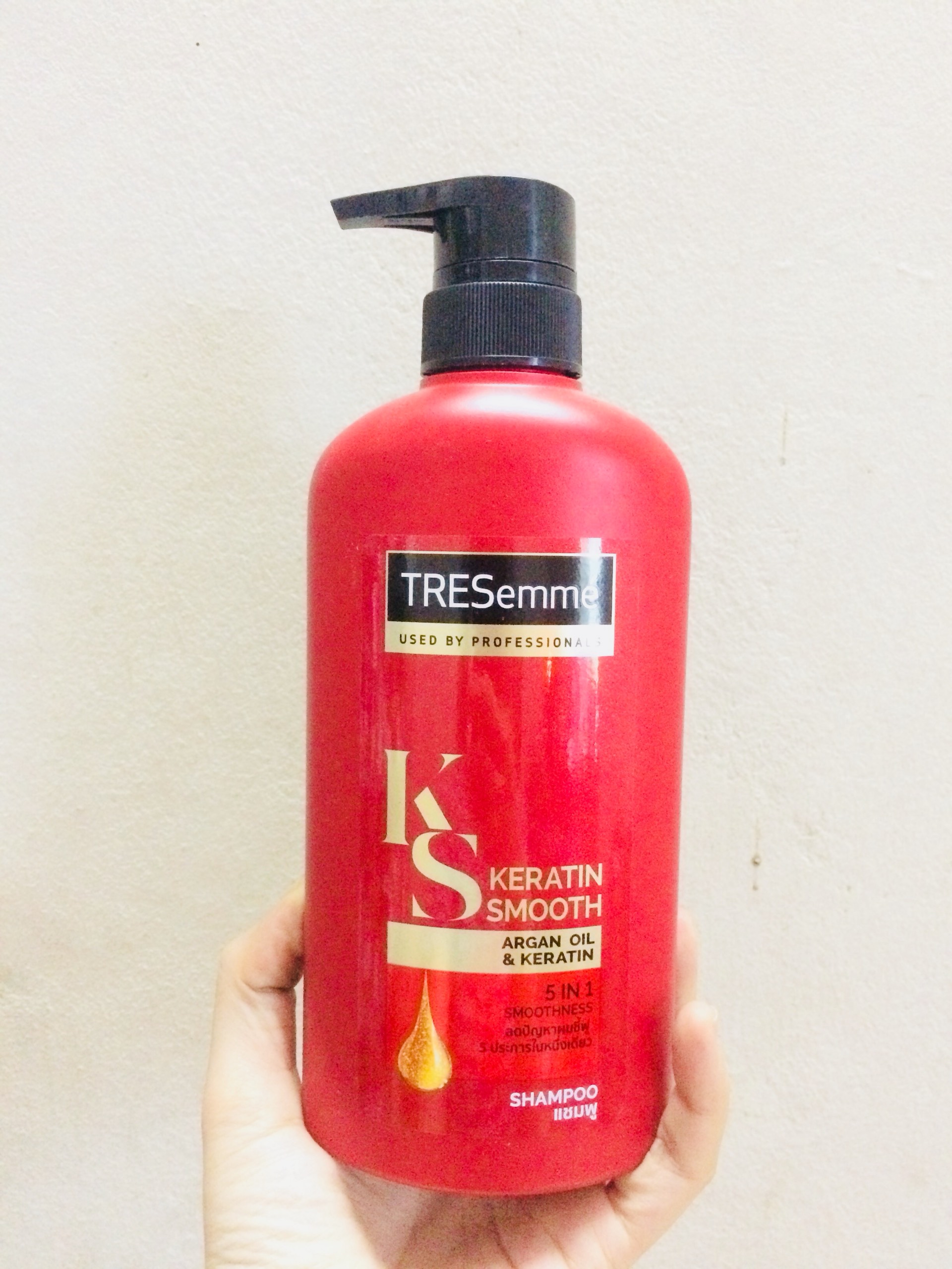 [HCM]Dầu gội Treseme đỏ 450ml Thái Lan