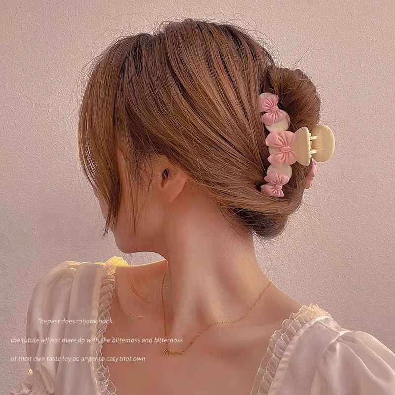 Kẹp Tóc Hình Hoa Hồng/Nơ Dễ Thương Thời Trang