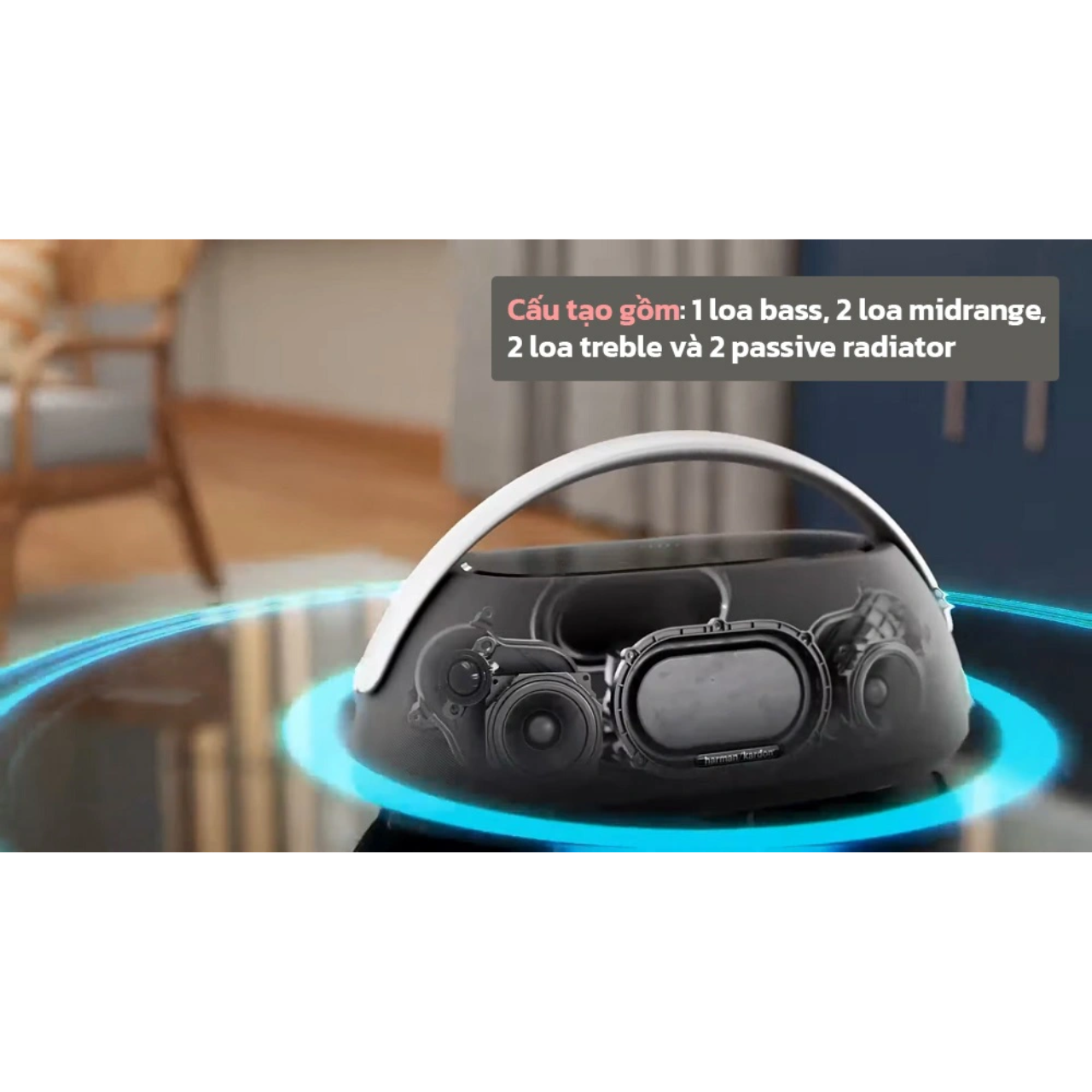Loa Bluetooth Harman Kardon Go Play 3 - Chính Hãng (Bảo Hành 12 T)