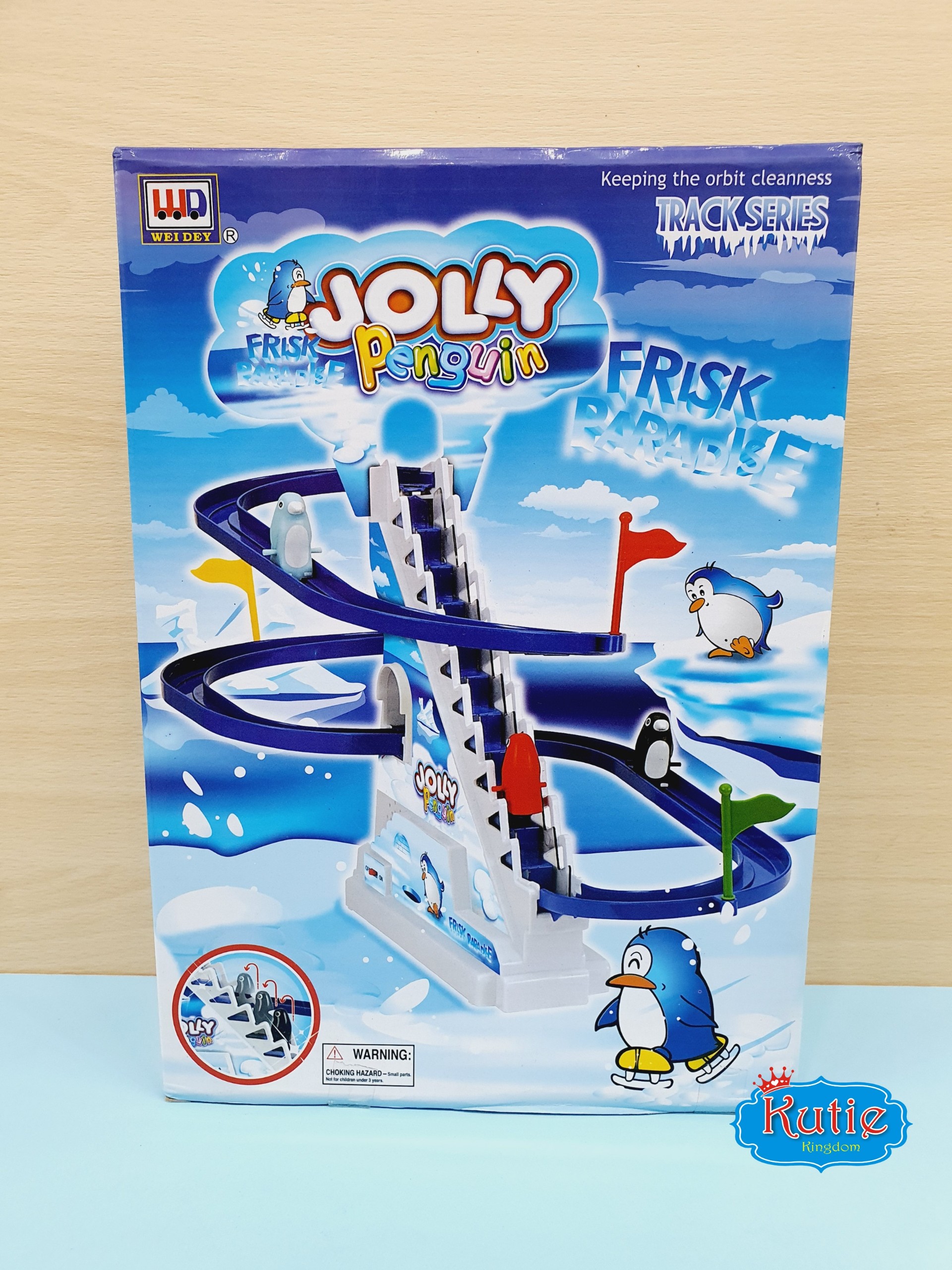 Bộ đồ chơi cánh cụt leo cầu thang