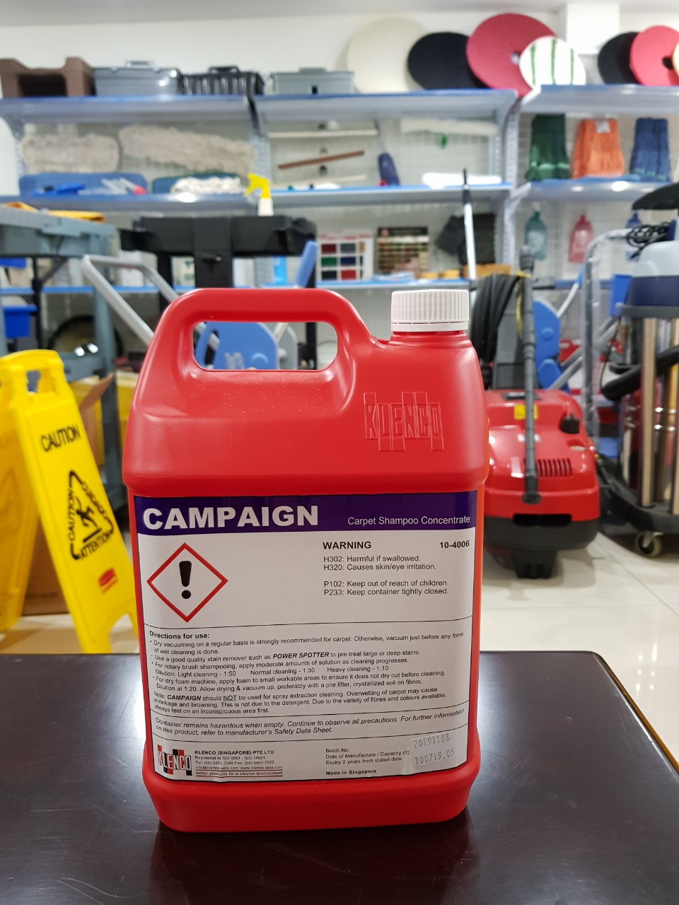 [HCM]Campain - Nước giặt thảm Klenco (5L)