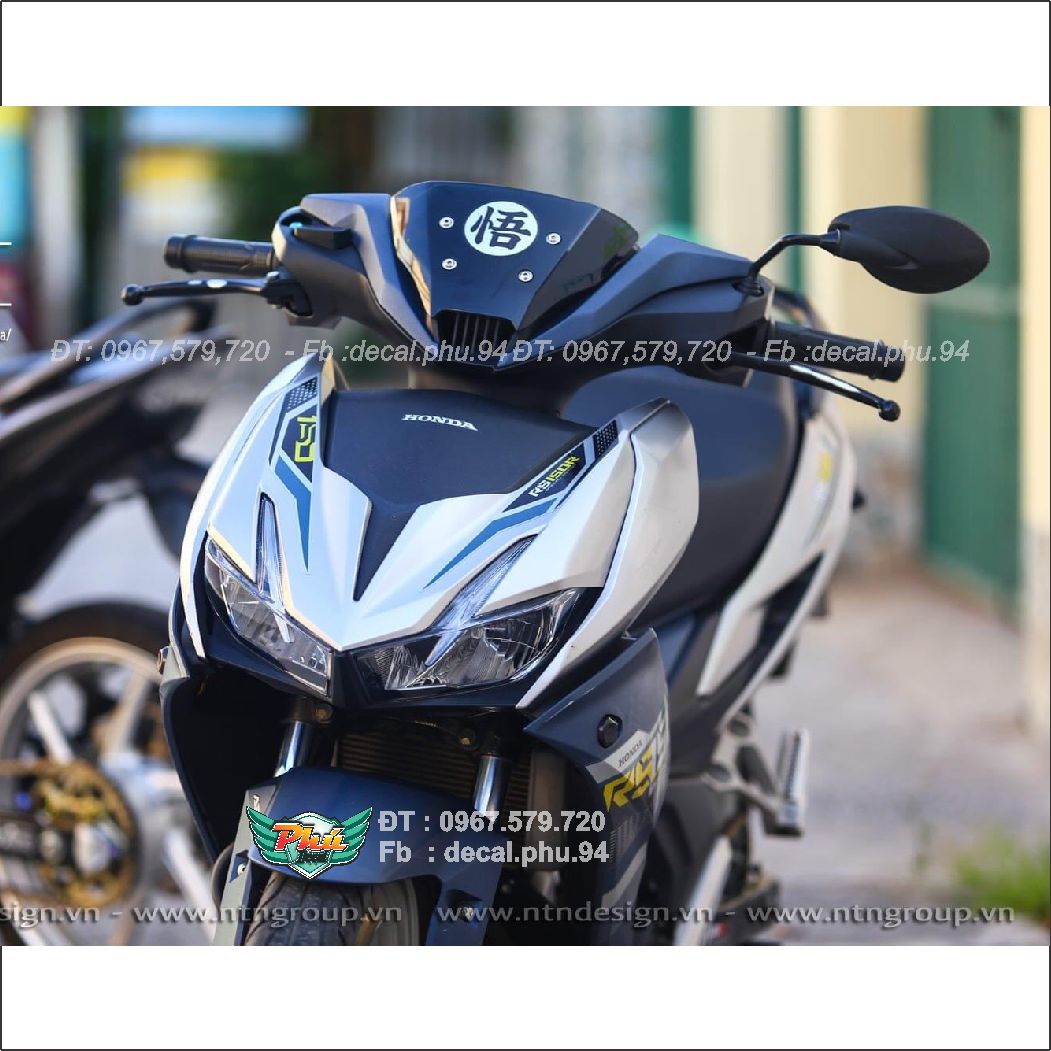 Tem rời Winner X Rs Xám bạc nhám 2021 (K)