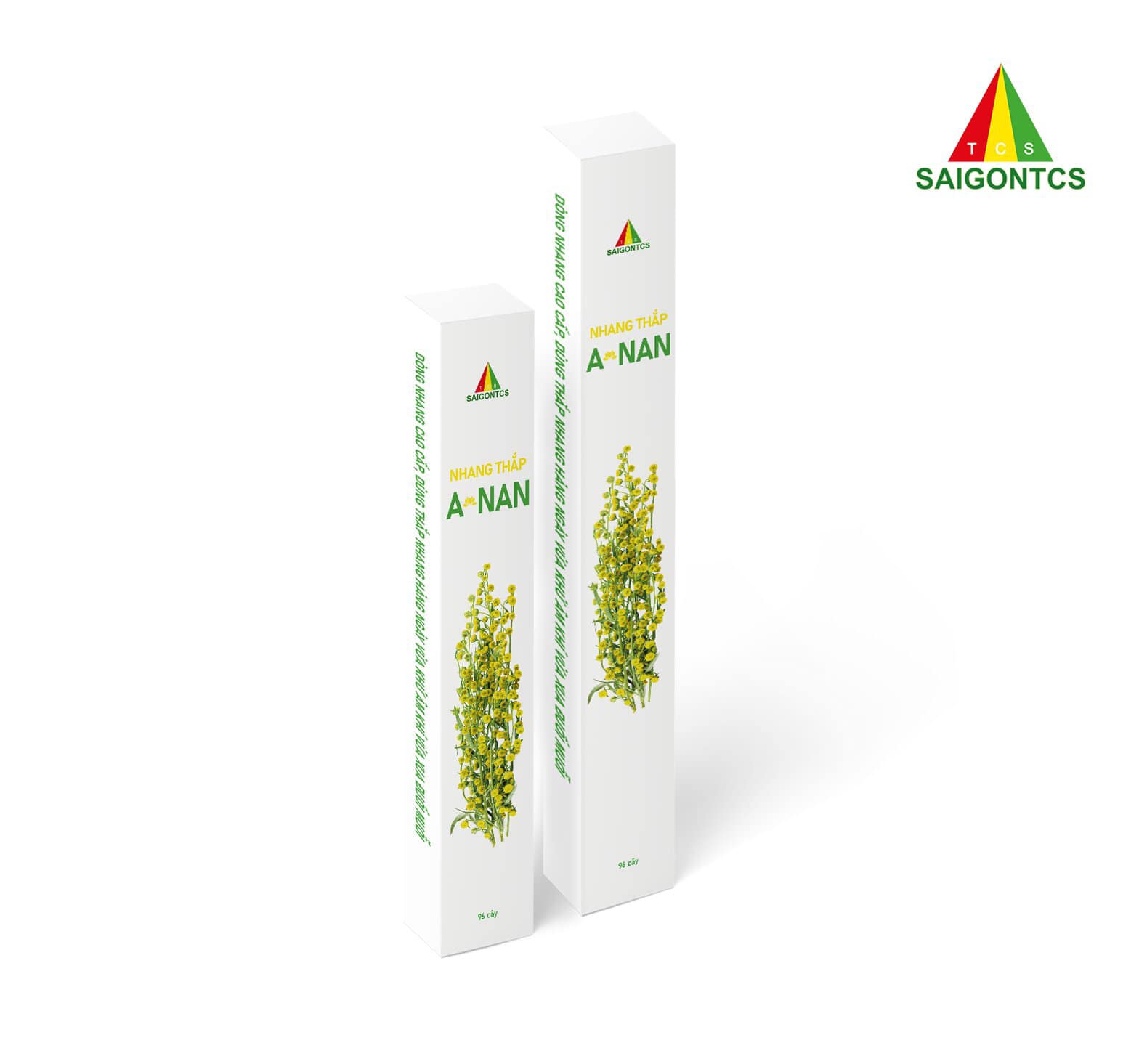 Nhang thắp ANAN 40cm (Thanh hao hoa vàng - Ngũ gia bì)- Sài Gòn TCS