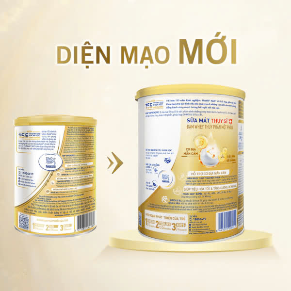 Nan Supreme Pro Swiss Milk Powder No. 2 Can 800g (Random Delivery Model with Green or White Lid)