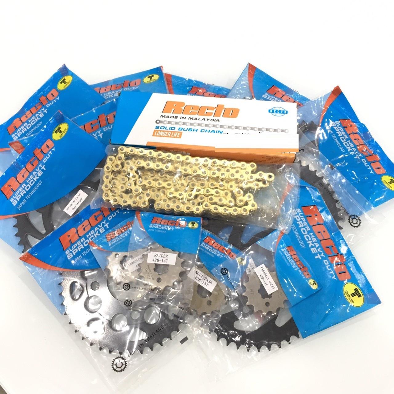 BỘ NSD SÊN RECTO VÀNG THÁI 10LI + NHÔNG DĨA RECTO EX135- JUPITER-TAURUS-JU FI-SIRIUS -SIRIUS FI