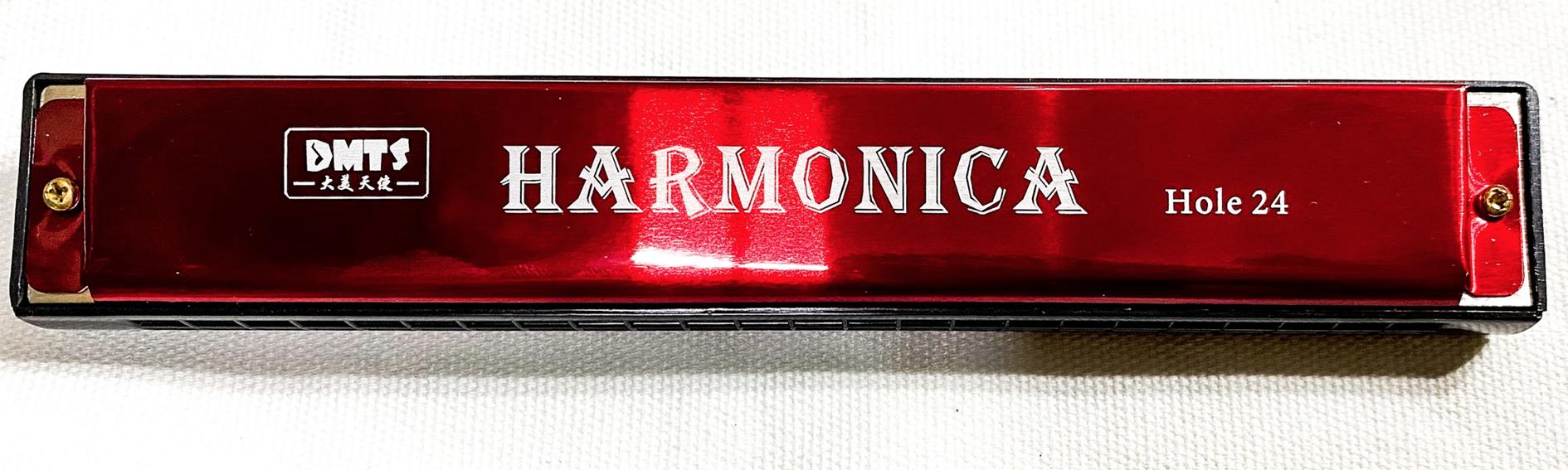 [HOẢ TỐC] Kèn Harmonica WOIM PL 24 Lỗ Đủ Màu Tập Thổi Dễ Chơi