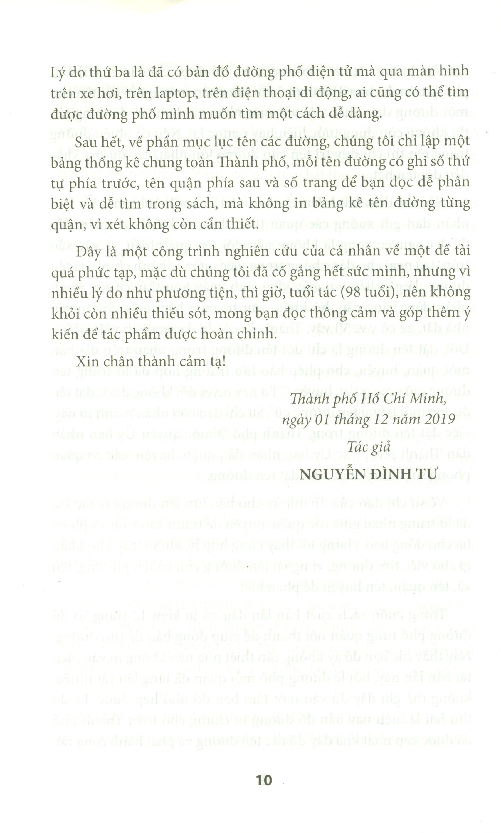 Đường Phố Nội Thành Thành phố Hồ Chí Minh