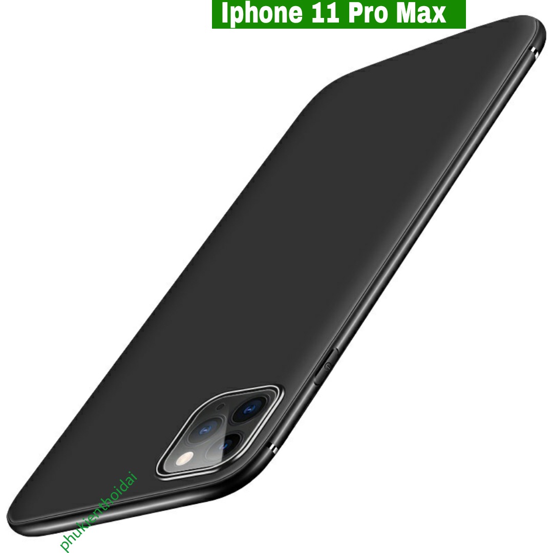 Ốp lưng Iphone 11 Pro Max dẻo siêu mỏng ôm khít máy