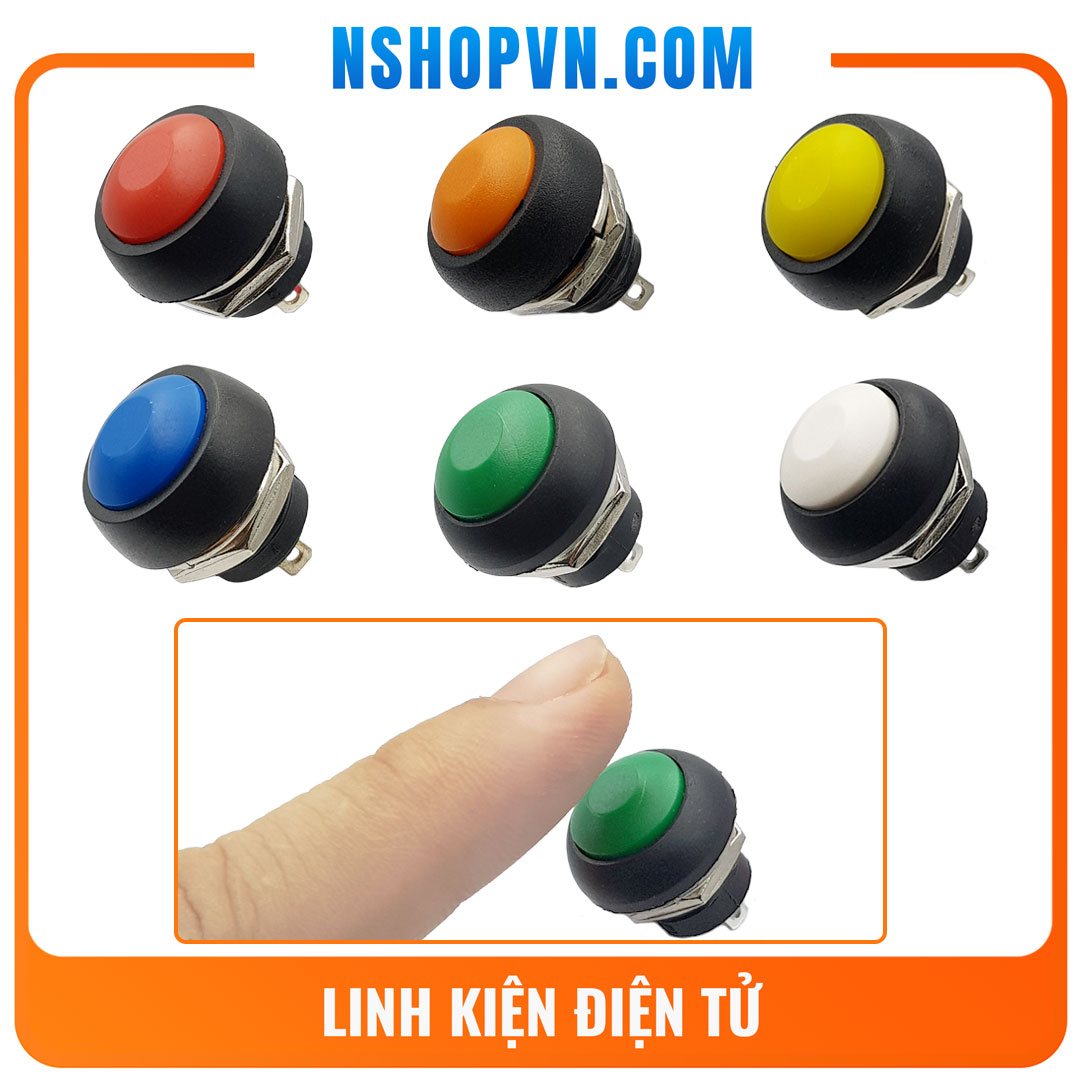 Combo 2 nút nhấn nhả PBS-33B 12mm