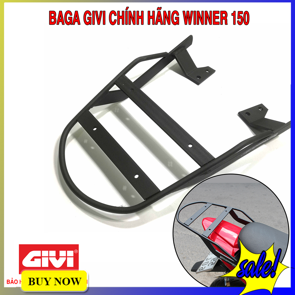 Cảng sau GIVI cho WINNER VÀ WINNER X dùng chở đồ và gắn thùng sau hàng chính hãng