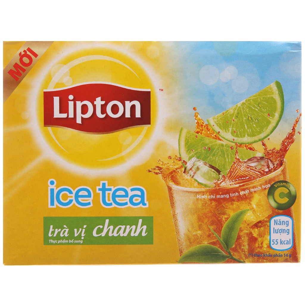 Trà chanh Lipton Ice Tea Hộp 224g (14g x 16 gói)