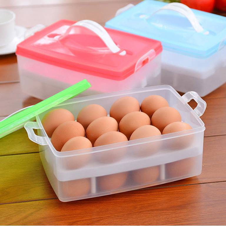 Hộp trứng 24 quả/ hộp trứng 2 tầng