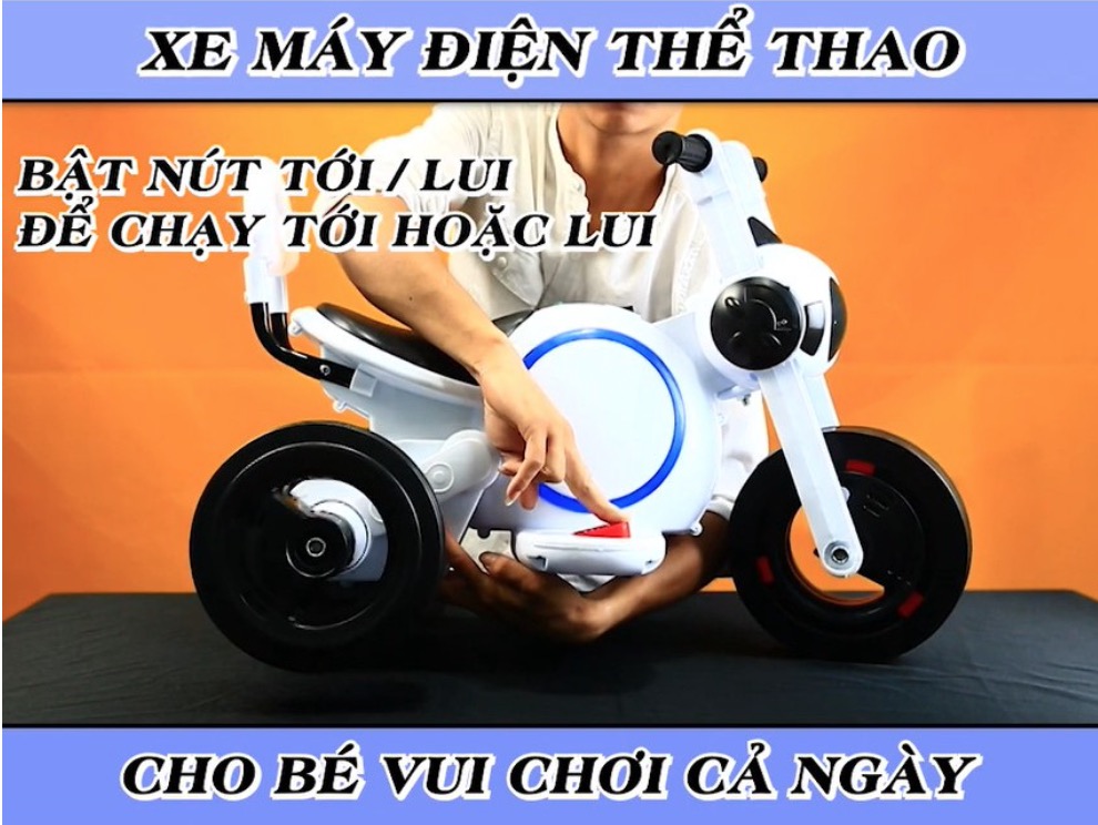 Smart1688 - XE MÁY ĐIỆN TRẺ EM KIỂU DÁNG THỂ THAO