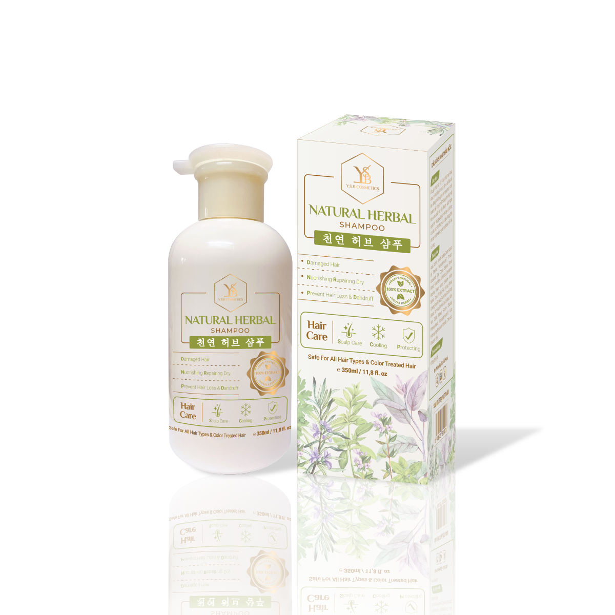 [HCM][YSB Cosmetics] Dầu gội đầu Thảo Mộc NATURAL HERBAL SHAMPOO