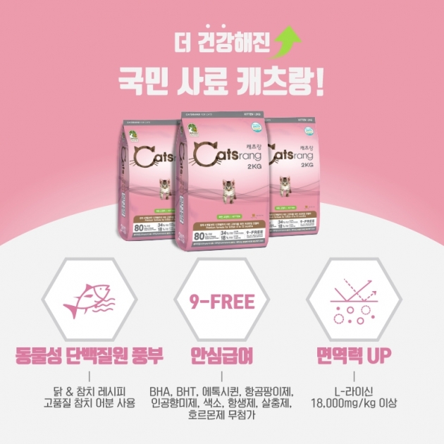 [400G] Catsrang - Thức ăn hạt cho mèo nhỏ Catsrang kitten