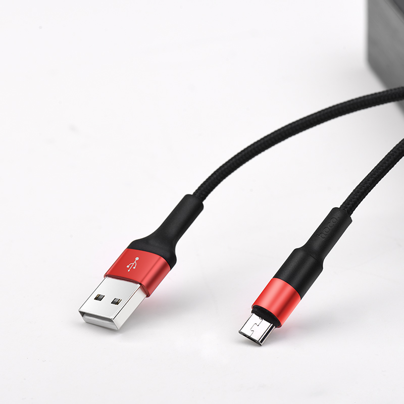Cáp sạc nhanh dây dù Lightning/Micro/Type-C HOCO X26