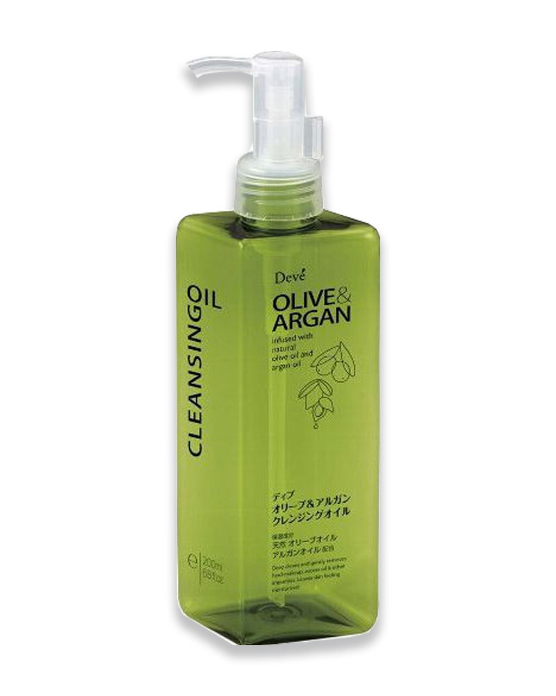 Dầu tẩy trang Olive và Argan Deve Nhật Bản (Chai 200ml)