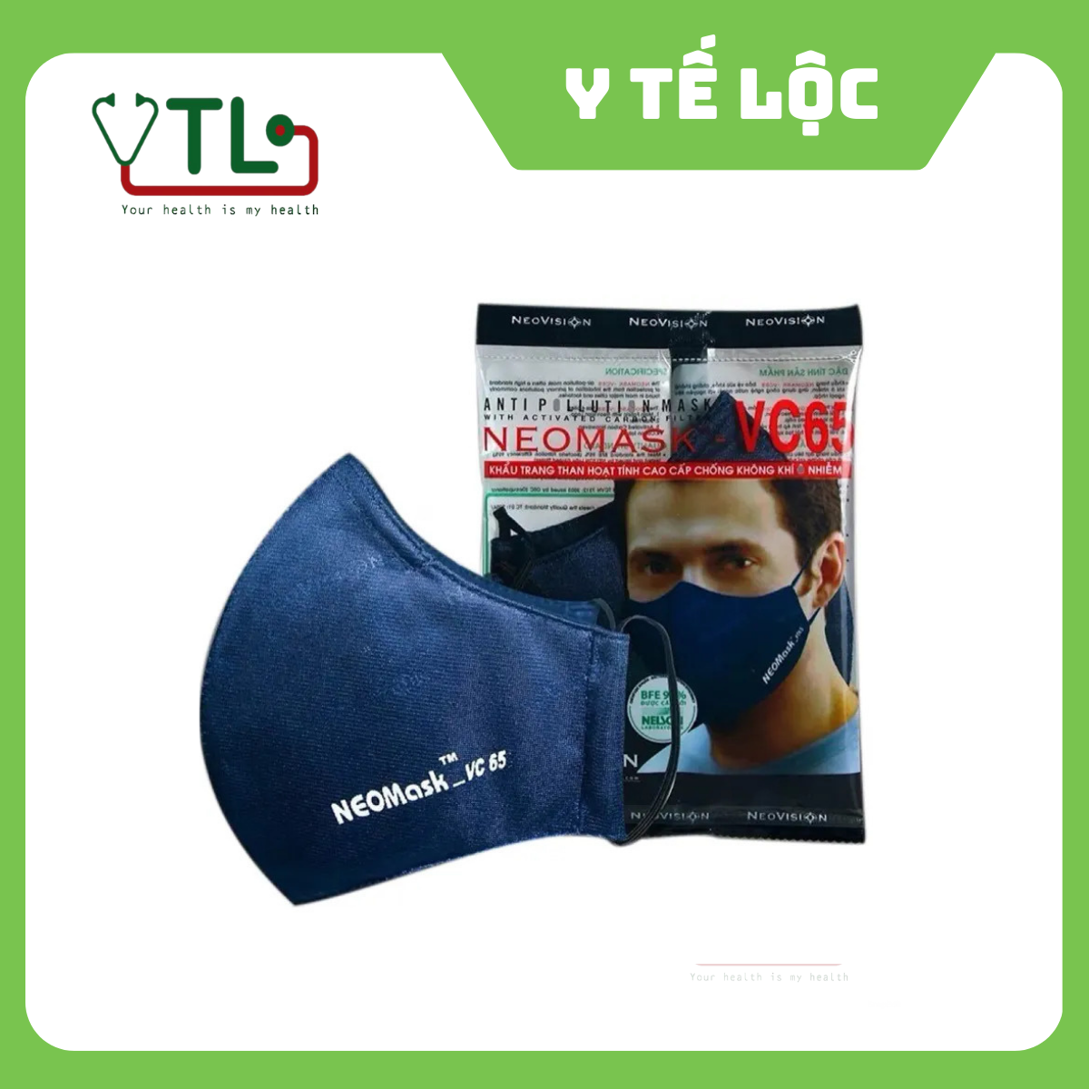Bộ 2 Khẩu Trang Neovision Neomask Vc - 65