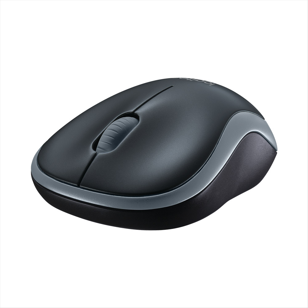 Wireless Computer Mouse Logitech M185 (Gray) -  Warranty 36 months