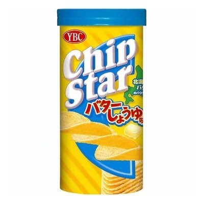 Bánh snack khoai tây Chip Star YBC vị Sốt tương Bơ hộp 50gr