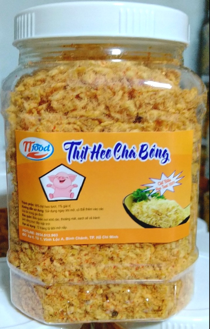 500g chà bông heo xù - loại cay