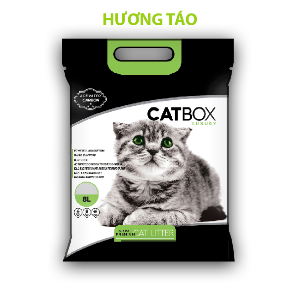 Cát vệ sinh cho mèo Catbox 8l 16l