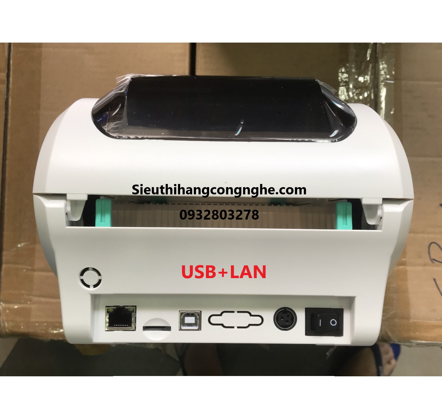 Máy in nhiệt Xprinter XP- 470B kết nối điện thoại/máy tính, in đơn hàng Lazada, các sàn TMĐT, tem nhãn vận chuyển