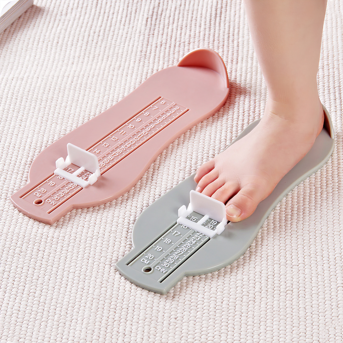 Foot Length Measure for Children 0 - 8 Years Old