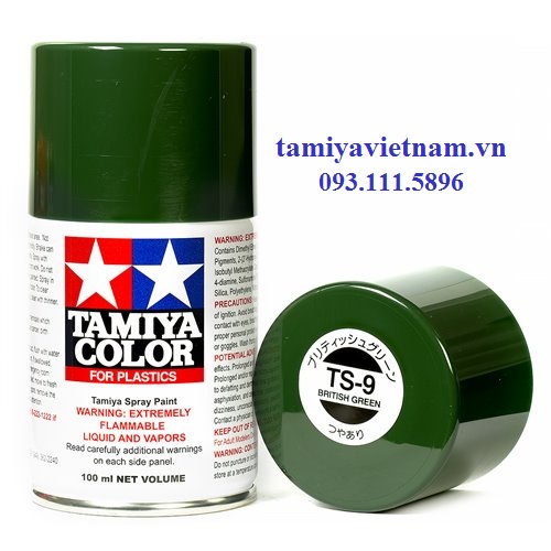 Sơn xịt mô hình nhựa Tamiya TS 100ml