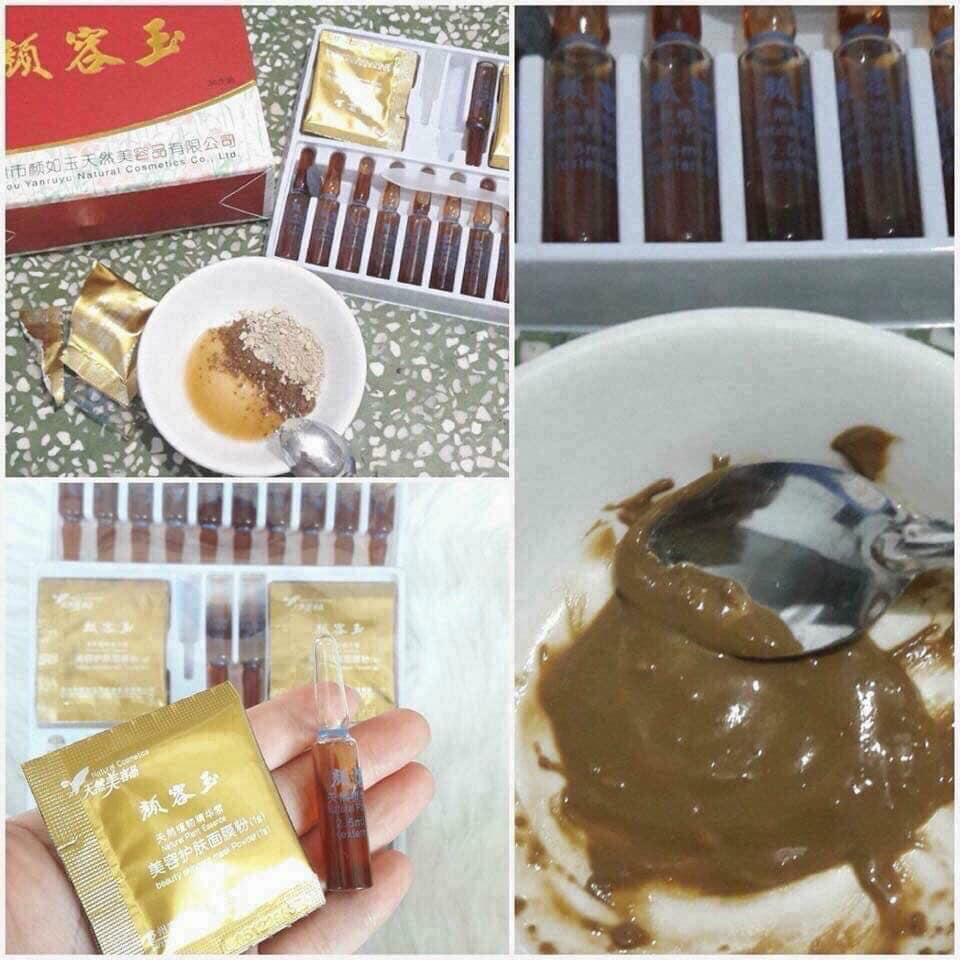 BỘ MẶT NẠ THUỐC BẮC 36 Ống - Hàng Cao Cấp
