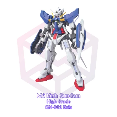 Mô Hình Gundam TT Hongli HG GN-001 Exia 1/144 Gundam 00 [3GD]