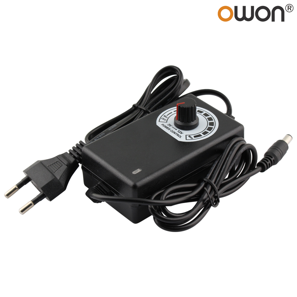 Bộ chuyển đổi nguồn 2A có điện áp 3V-12V và công suất 24W tích hợp phích cắm US/EU - intl