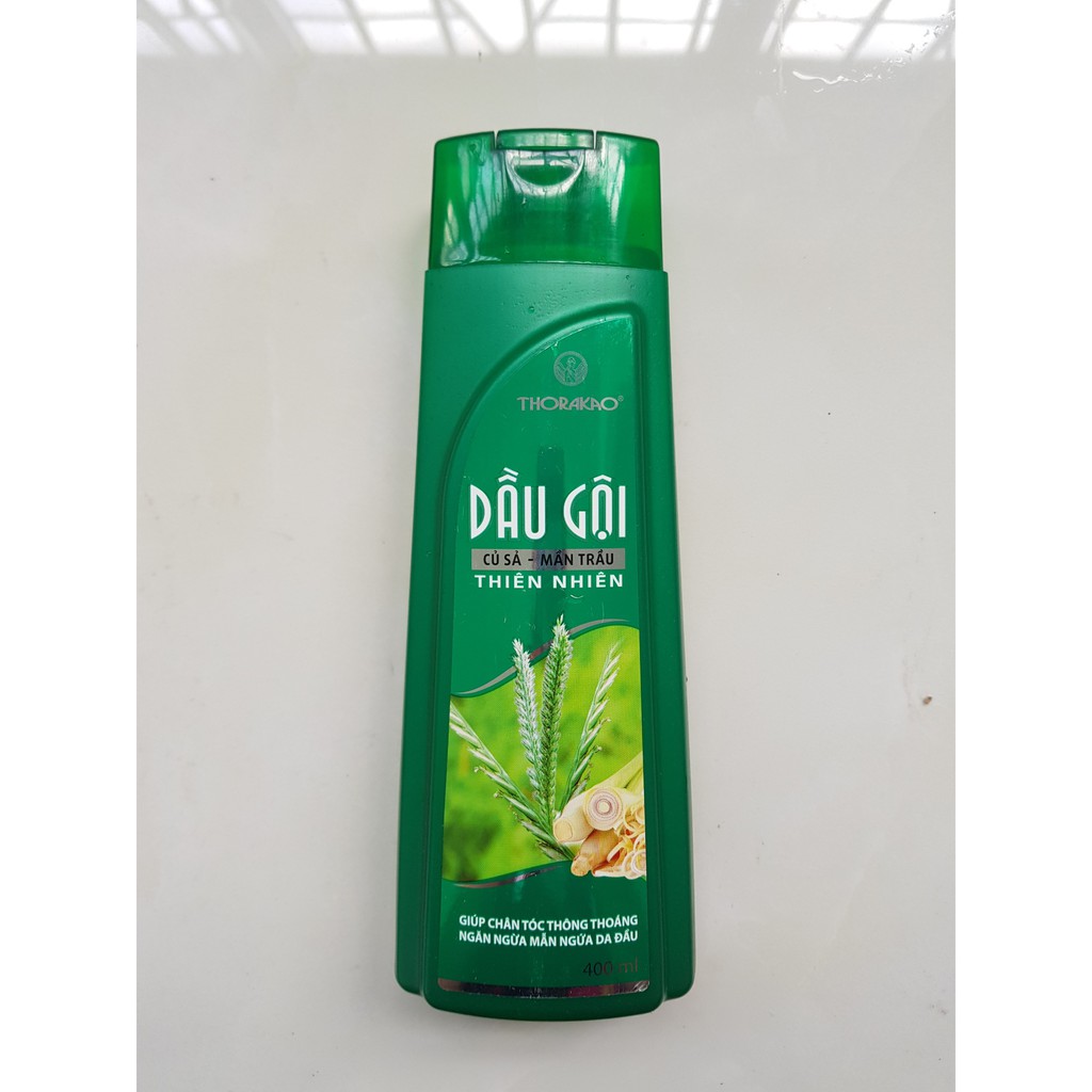 Dầu gội thorakao củ sả mần trầu 400ml