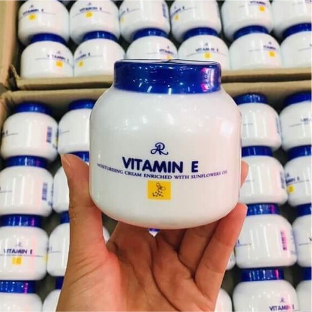 Kem vitamin e nắp xanh thái lan/kem dưỡng ẩm vitamin e thái lan nắp xanh 200g hhbstore