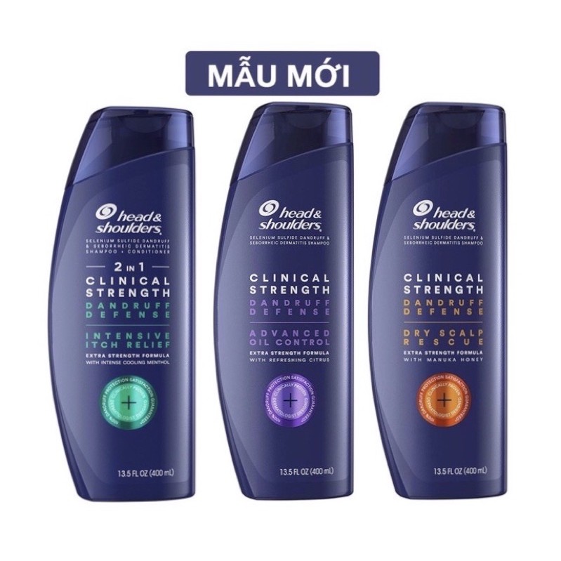 Dầu gội head & shoulder mỹ
