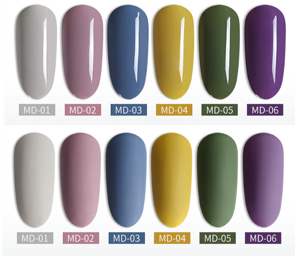 Sơn gel AS - màu retro cổ điển mã MD