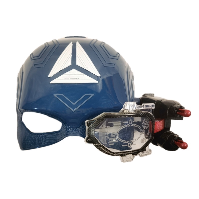 1 mặt nạ hóa trang iron man captain america có đèn led