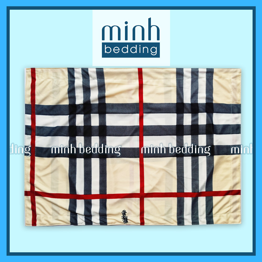 Áo gối thun lạnh 30x50cm không khoá kéo Minh Bedding siêu mềm mát