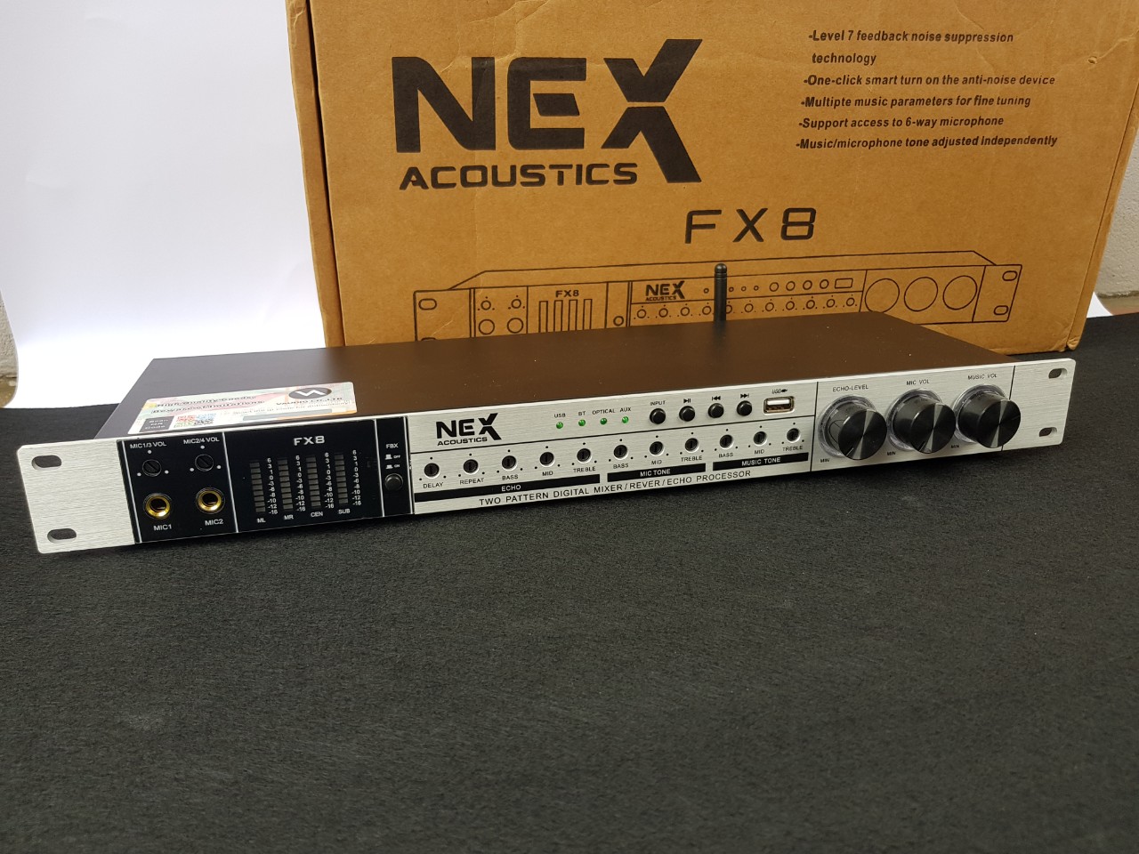 vang cơ nex fx8 chống hú (màu đen)