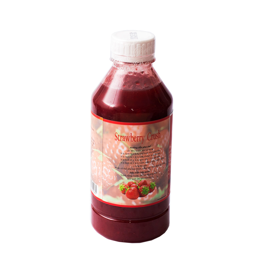 Sinh tố dâu tây Berrino (Berrino Strawberry Crush) 1L