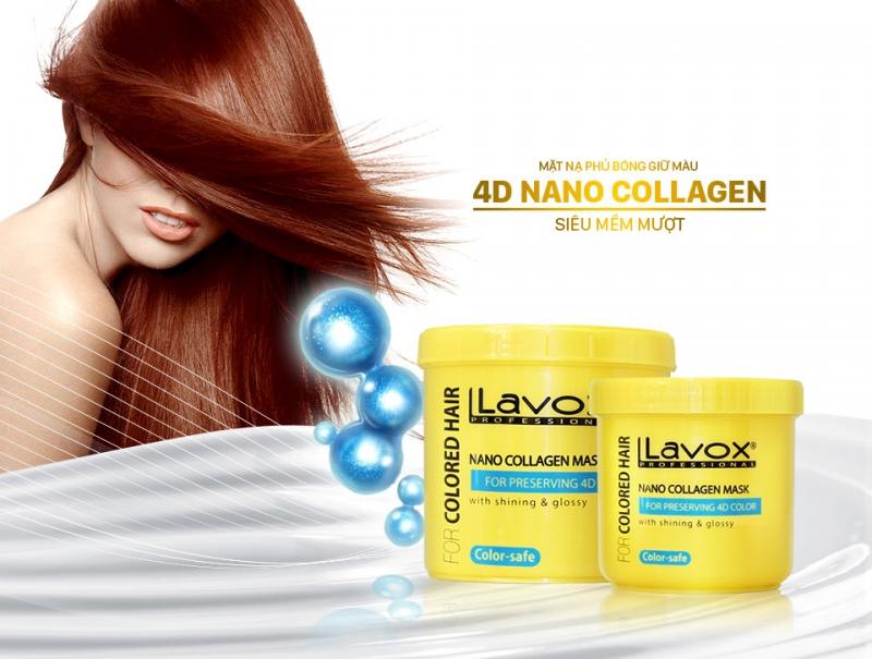 [HCM]hấp dầu LAVOX giữ màu tóc nhuộm lavox 500ml