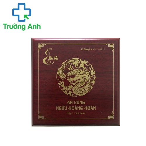 An cung ngưu hoàng hoàn hộp gỗ