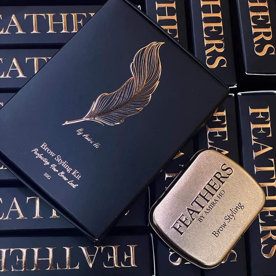 Sáp định hình chân mày feathers my by amira ho mẫu mới hàng chính hãng